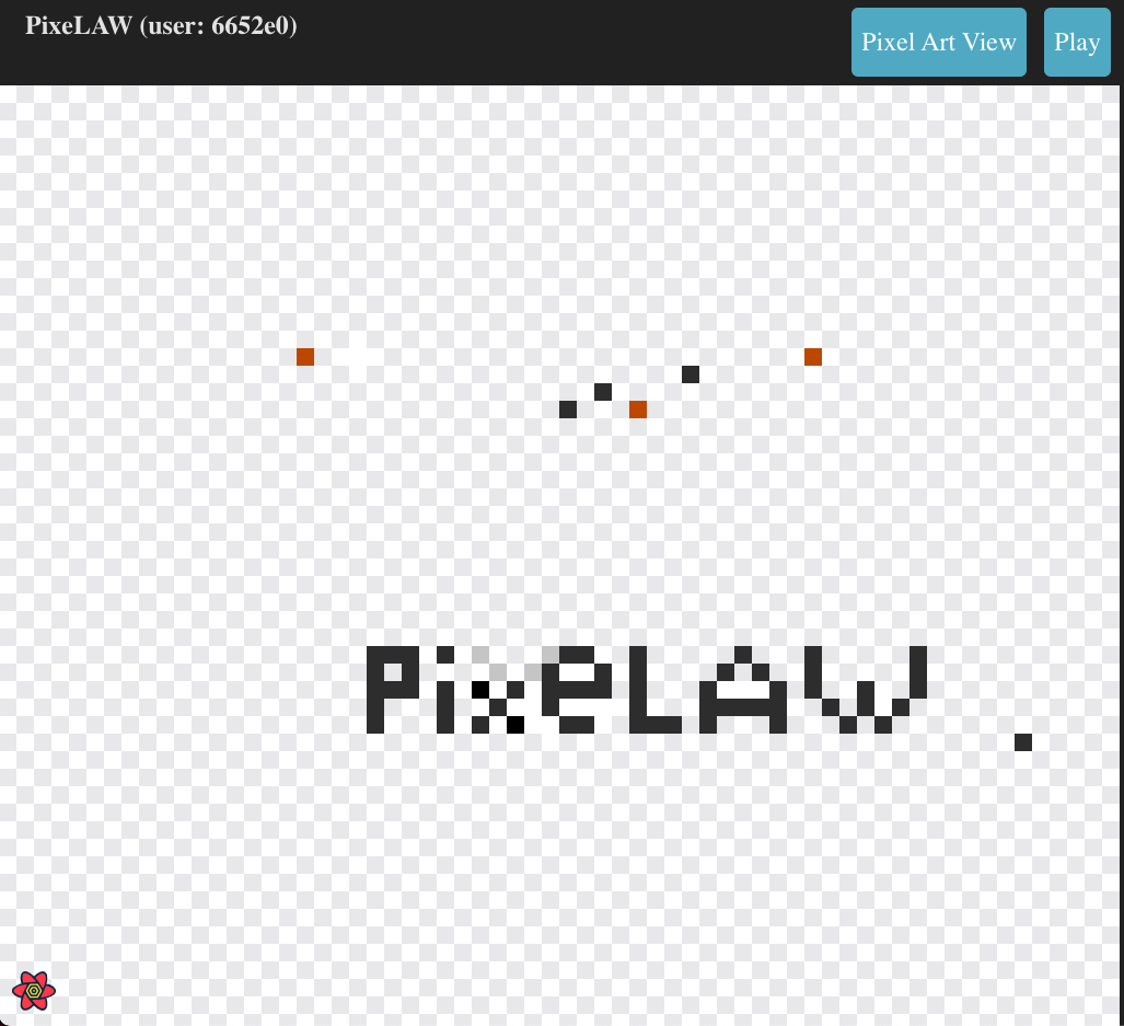 A glimpse of the world of PixelLAW.