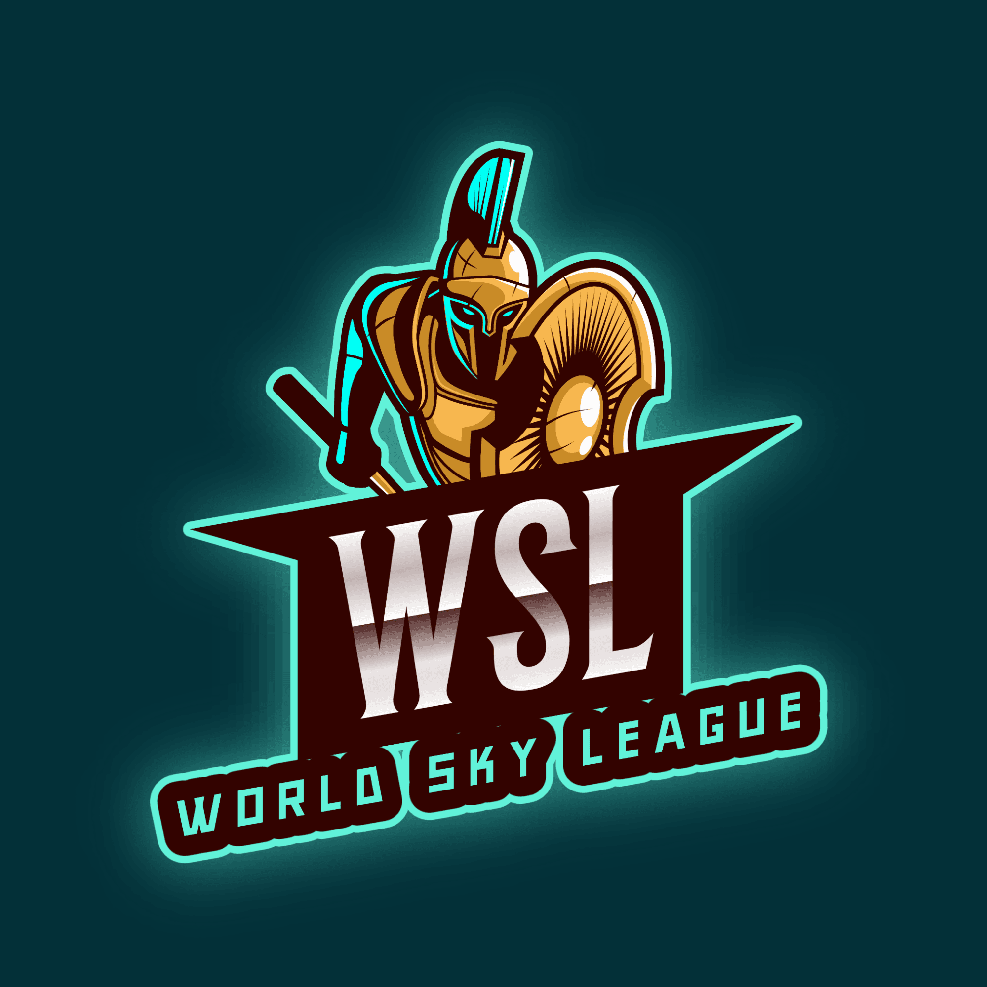 The amazing league logo designed by Bushi.