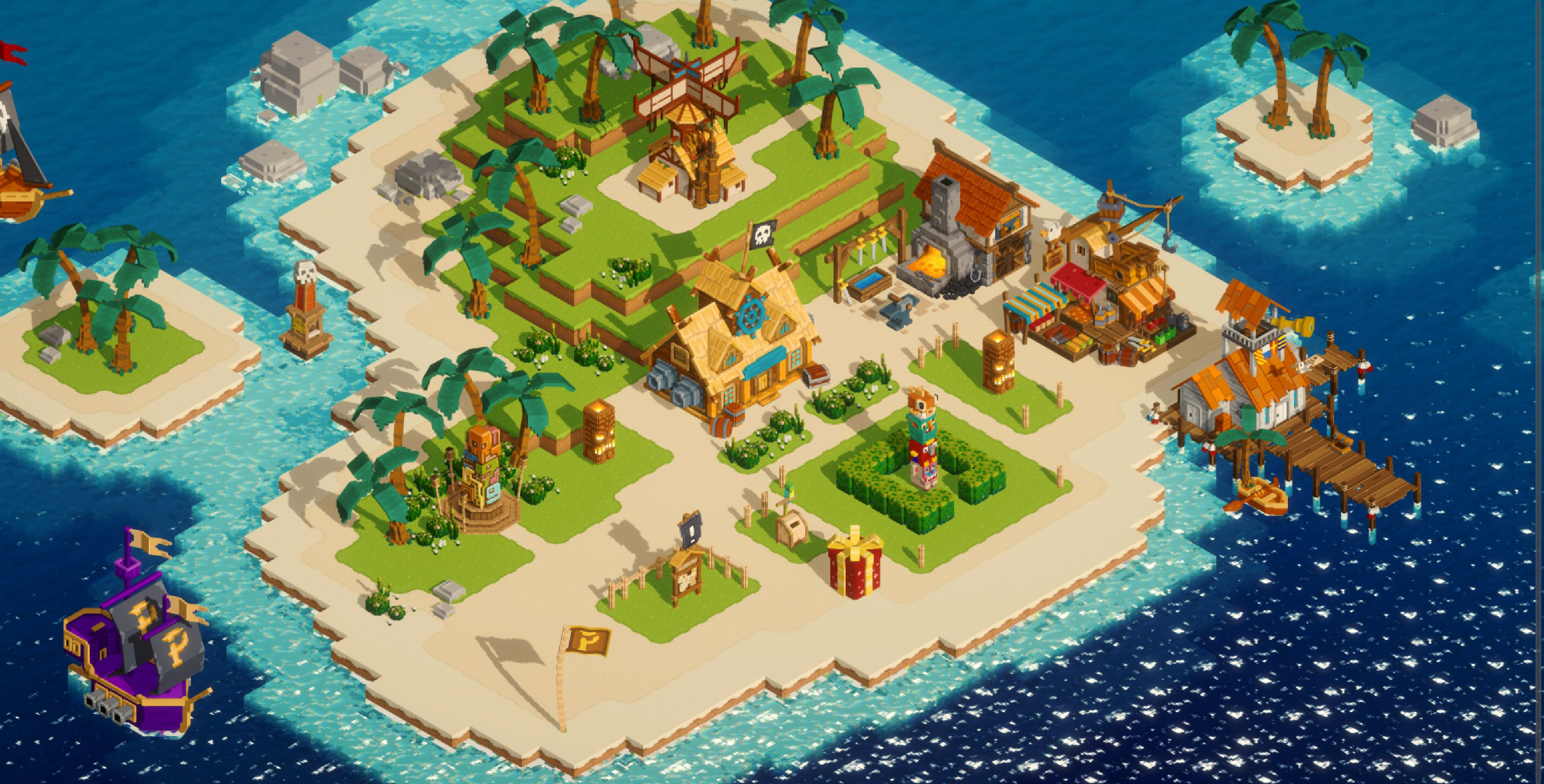 The main island in Pirate Nation. Source: @ApixTwts on X