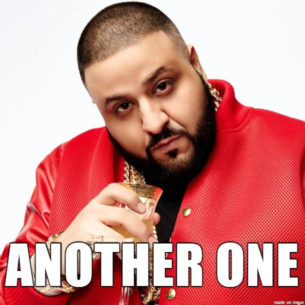 DJ Khaled seems to approve of this newsletter frequency.